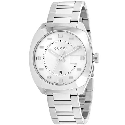 Gucci GG2570 Silver Dial Men's Watch YA142308 